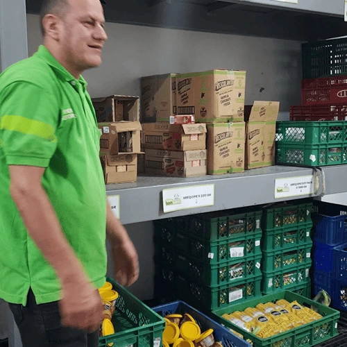 Imagen interna de la empresa lacteos bombona